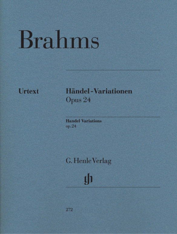 Variationen und Fuge über ein Thema von Händel op.24&nbsp;&nbsp;für Klavier&nbsp;&nbsp;