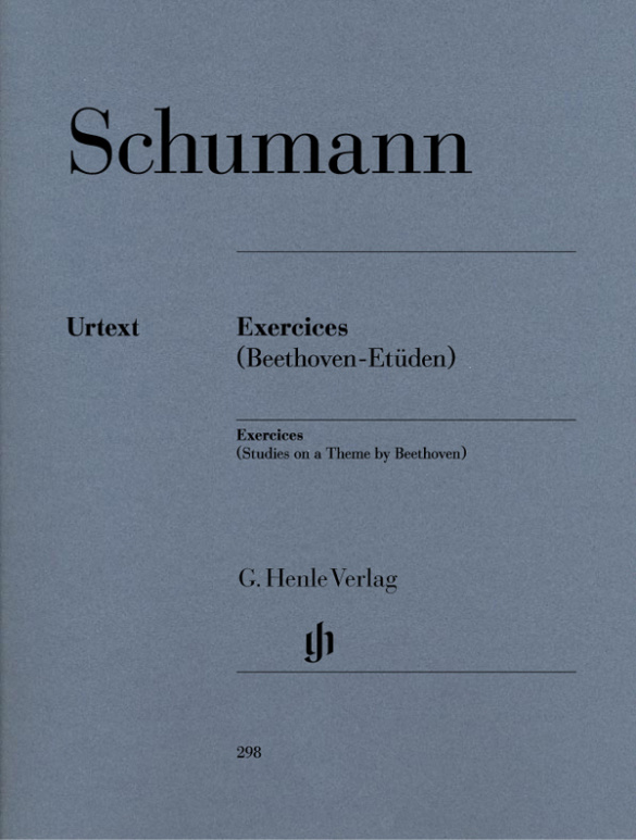 Exercices Etüden in Form freier Variationen&nbsp;&nbsp;über ein Thema von Beethoven für Klavier&nbsp;&nbsp;