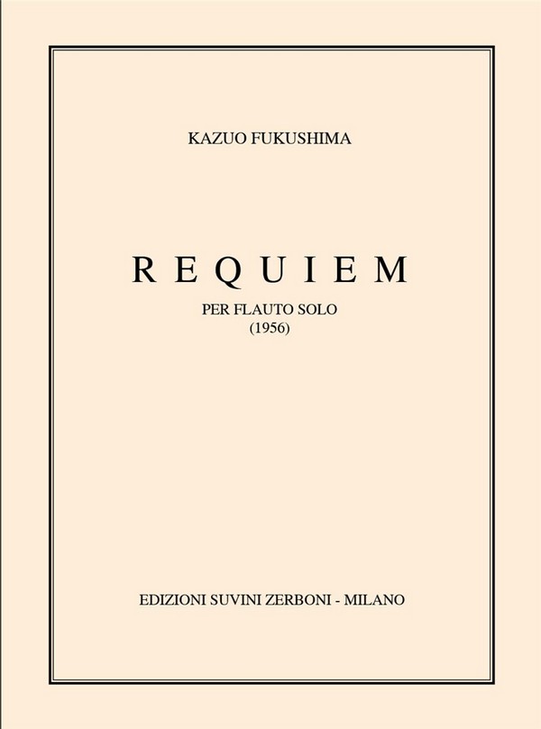 Requiem&nbsp;&nbsp;per flauto solo&nbsp;&nbsp;