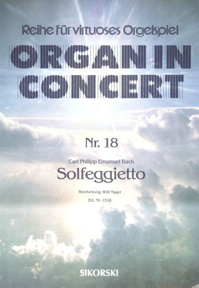 Solfeggietto  für E-Orgel  