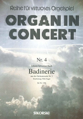 Badinerie aus der Orchester-Suite Nr.2  für E-Orgel  