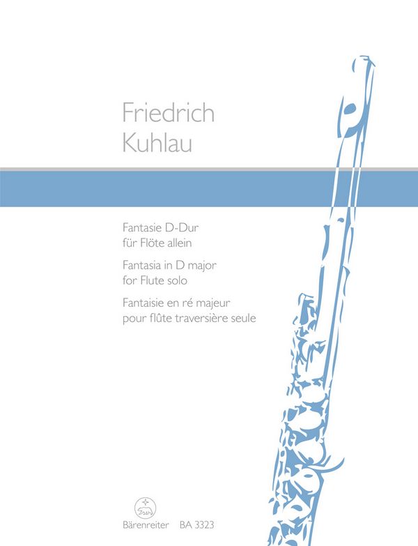 Fantasie D-Dur op.38,1&nbsp;&nbsp;für Flöte solo&nbsp;&nbsp;