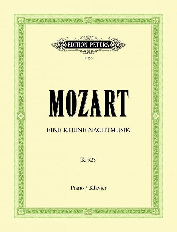 Eine kleine Nachtmusik KV525&nbsp;&nbsp;für Klavier&nbsp;&nbsp;