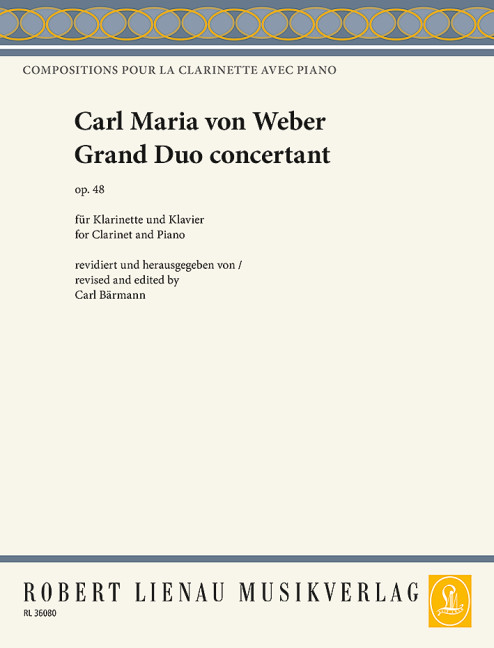 Grand Duo concertant op.48  für Klarinette und Klavier  