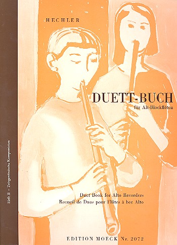 Duett-Buch Band 2   für 2 Altblockflöten  Spielpartitur
