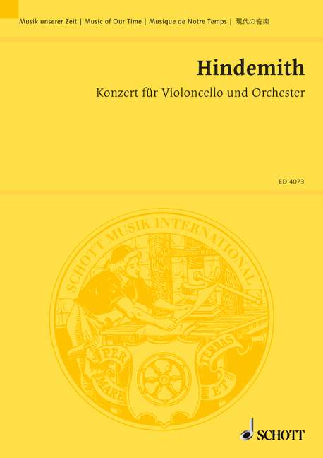 Konzert  für Violoncello und Orchester  Studienpartitur