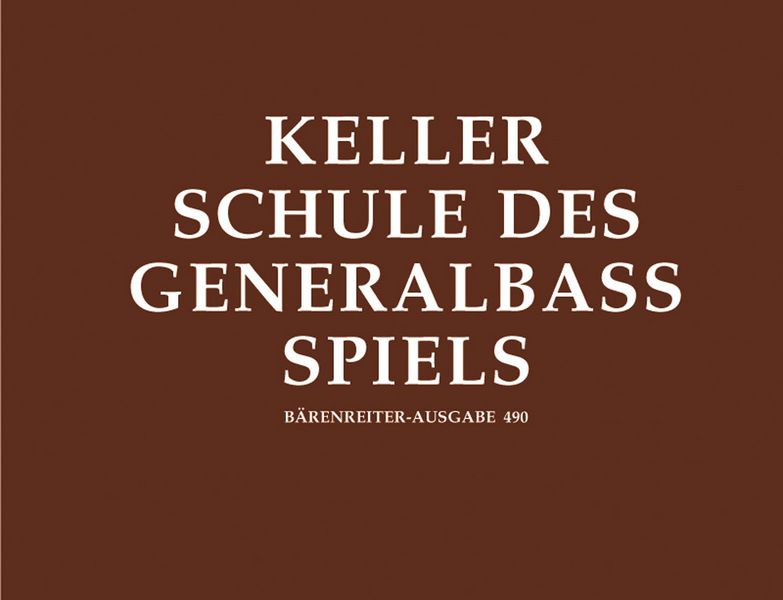Schule des Generalbassspiels&nbsp;&nbsp;&nbsp;&nbsp;