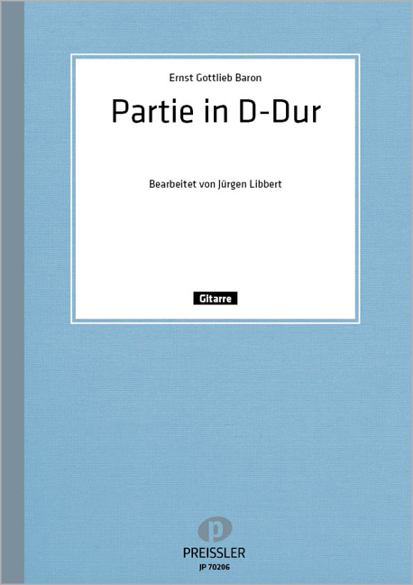 Partie D-Dur&nbsp;&nbsp;für Gitarre&nbsp;&nbsp;