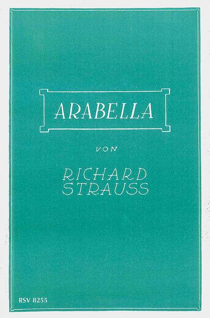Arabella op.79&nbsp;&nbsp;&nbsp;&nbsp;Libretto (dt)