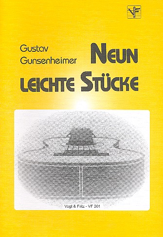 9 leichte Stücke Band 1  für Gitarre  