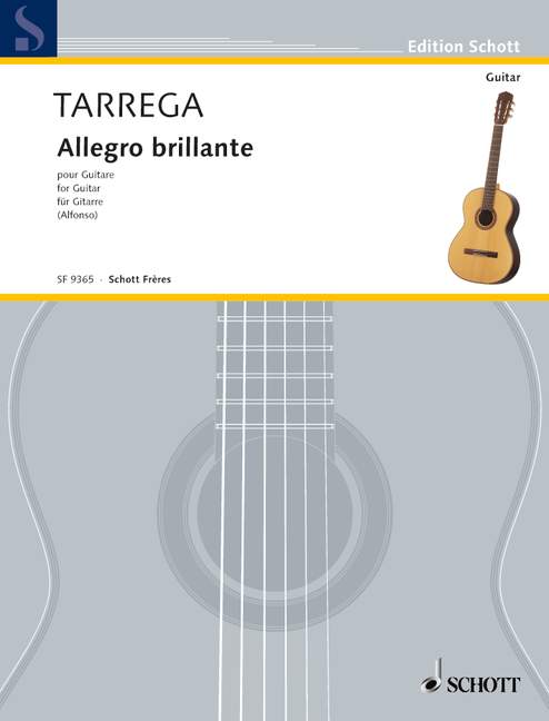 Allegro brillante (Etude)  pour guitare  