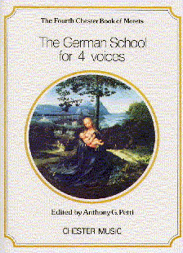 The German School&nbsp;&nbsp;for mixed chorus a cappella&nbsp;&nbsp;score