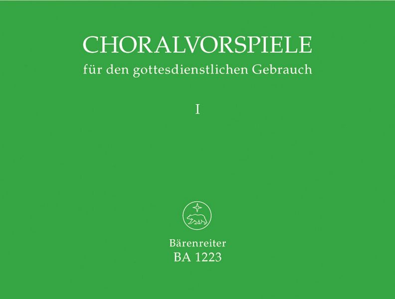 Choralvorspiele für den gottesdienstlichen Gebrauch Band 1:&nbsp;&nbsp;49 Choralvorspiele für Orgel&nbsp;&nbsp;