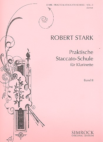 Praktische Staccato-Schule op.53 Band 2  für Klarinette  