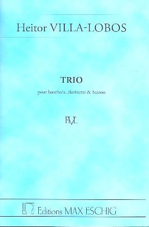 Trio pour hautbois, clarinette et basson  partition  