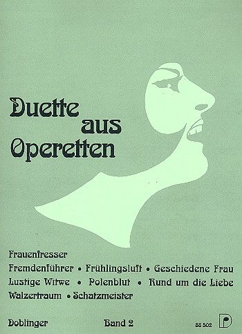 Duette aus Operetten Band 2&nbsp;&nbsp;für Gesang und Klavier&nbsp;&nbsp;