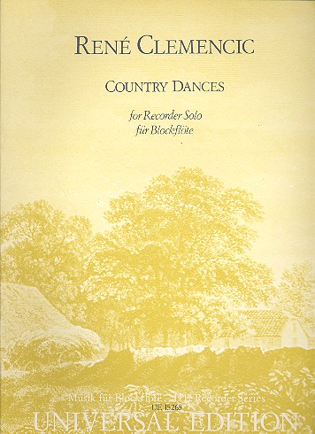 Country Dances for recorder solo    