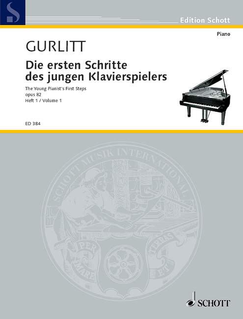 Die ersten Schritte des jungen Klavierspielers op. 82 Band 1  für Klavier  