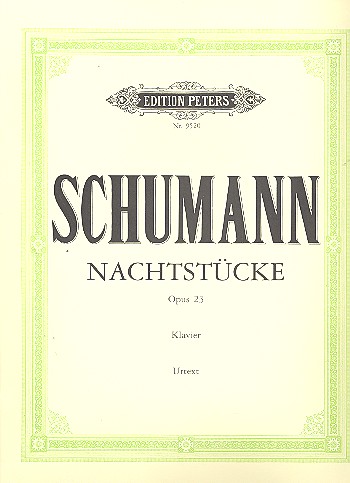 Nachtstücke op.23&nbsp;&nbsp;für Klavier&nbsp;&nbsp;