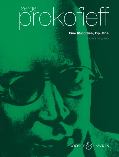 Five Melodies op. 35a  für Violine und Klavier  