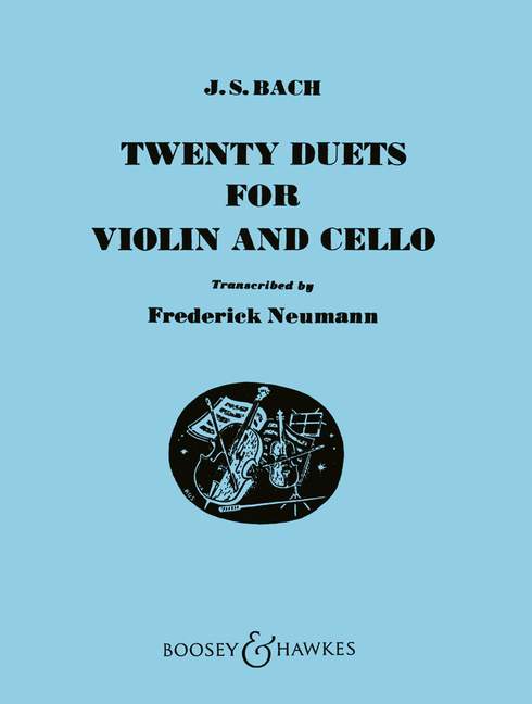 20 Duets&nbsp;&nbsp;for violin and cello&nbsp;&nbsp;2 scores