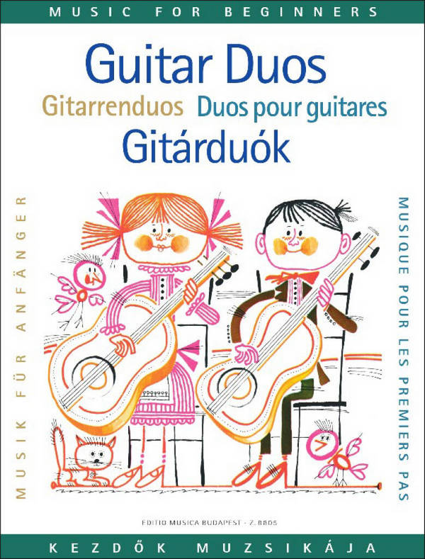 Gitarrenduos für Anfänger&nbsp;&nbsp;für 2 Gitarren&nbsp;&nbsp;