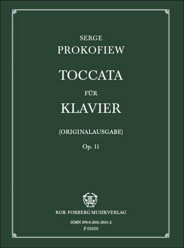 Toccata op.11  für Klavier  