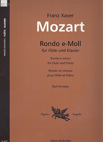 Rondo e-Moll für Flöte und  Klavier  