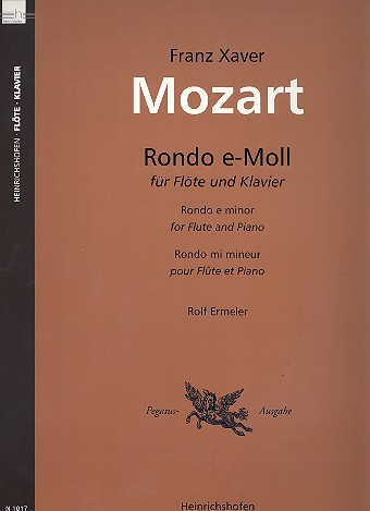 Rondo e-Moll   für Flöte und Klavier  
