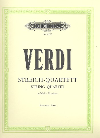 Streichquartett e-Moll&nbsp;&nbsp;für Streichquartett&nbsp;&nbsp;Stimmen