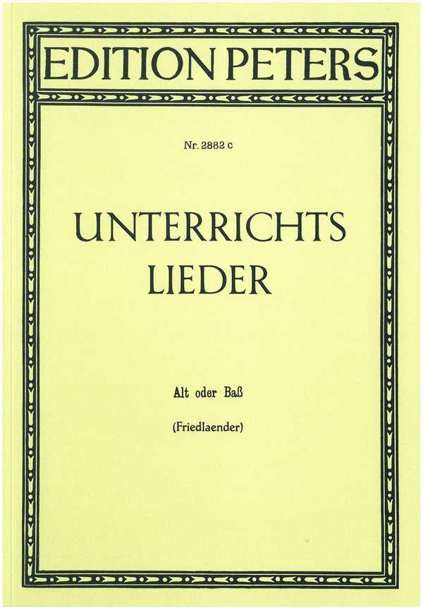 Unterrichtslieder 60 berühmte Lieder