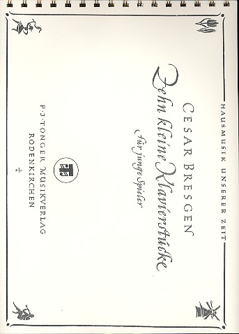 10 kleine Klavierstücke    