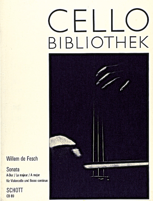 Sonata op. 13  für Violoncello und Basso continuo  