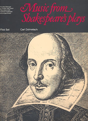 MUSIC FROM SHAKESPEARE'S PLAYS&nbsp;&nbsp;FOR 2 DESCANT OR TREBLE AND TENOR&nbsp;&nbsp;SCORE+RECORDER SCORE