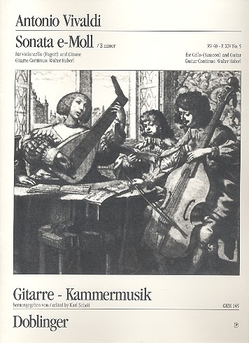 Sonate e-Moll Nr.5 für Violoncello&nbsp;&nbsp;und Gitarre&nbsp;&nbsp;