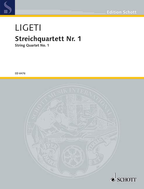 Streichquartett Nr. 1  für Streichquartett  Partitur und Stimmen