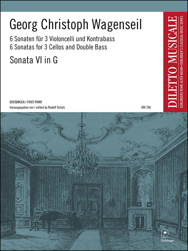 Sonate Nr.6 für 3 Violoncelli&nbsp;&nbsp;und Kontrabass&nbsp;&nbsp;