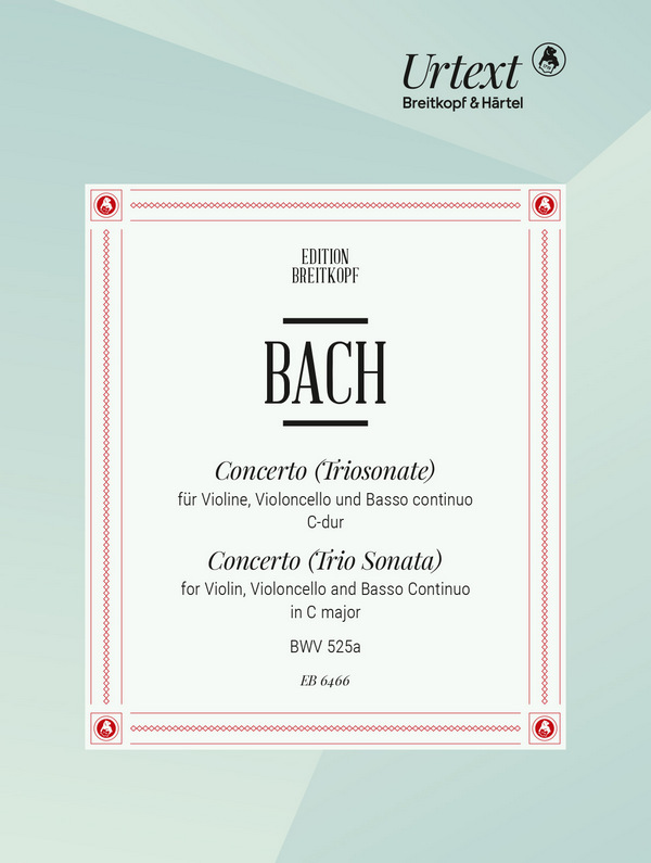 Concerto C-Dur&nbsp;&nbsp;für Violine, Violoncello und Orchester&nbsp;&nbsp;für Violine, Violoncello und Klavier