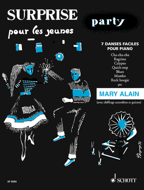 SURPRISE-PARTY POUR LES JEUNES  SEPT DANSES FACILES POUR PIANO  