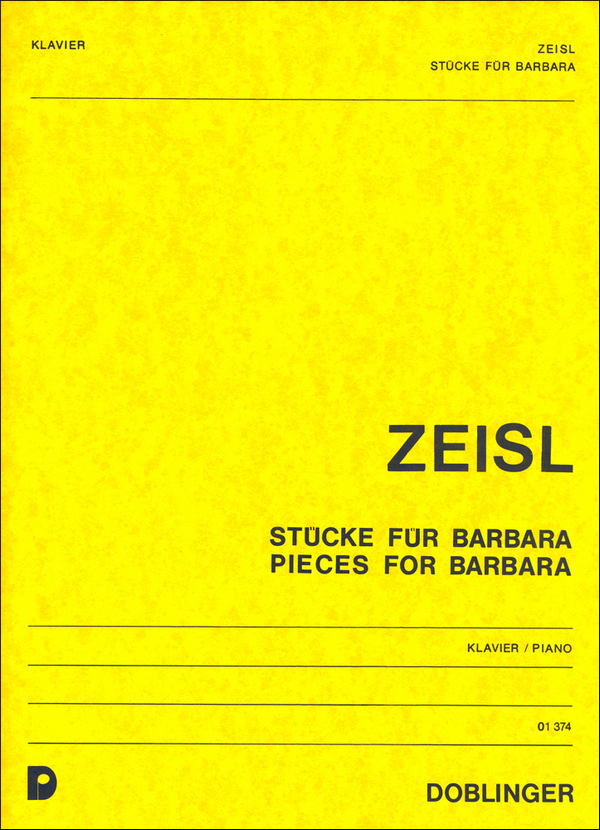 Für Barbara 13 Klavierstücke  für Kinder  