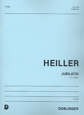 Jubilatio&nbsp;&nbsp;für Orgel&nbsp;&nbsp;