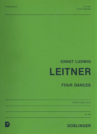 4 Dances  für Orgelpedal solo  