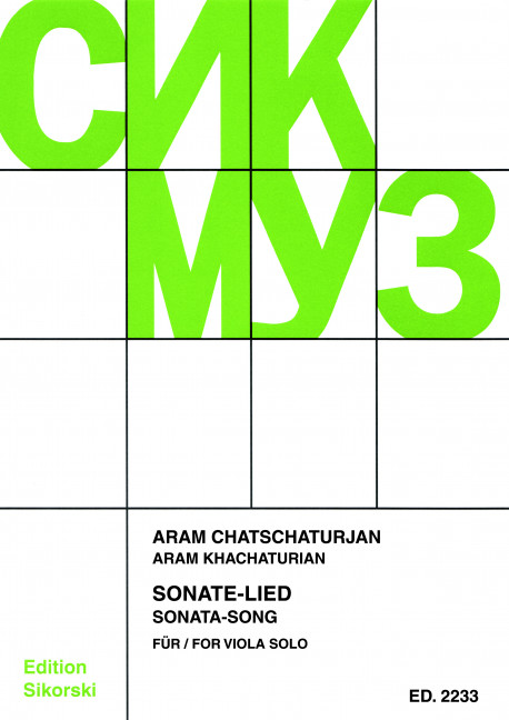 Sonate&nbsp;&nbsp;für Viola solo&nbsp;&nbsp;
