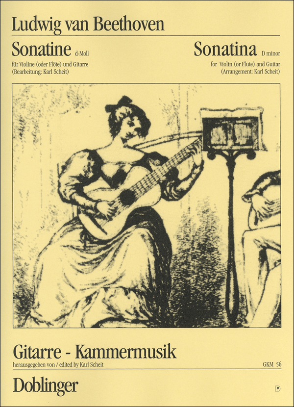 Sonatine für Violine&nbsp;&nbsp;(fl) und Gitarre&nbsp;&nbsp;