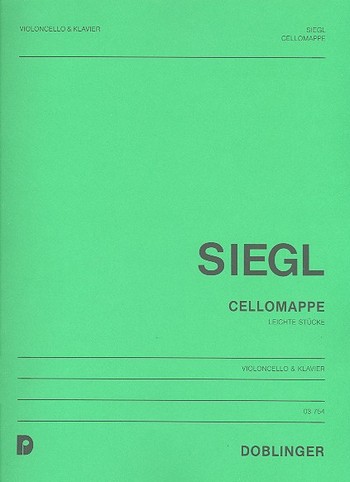 Cellomappe Leichte Stücke  für Violoncello und Klavier  