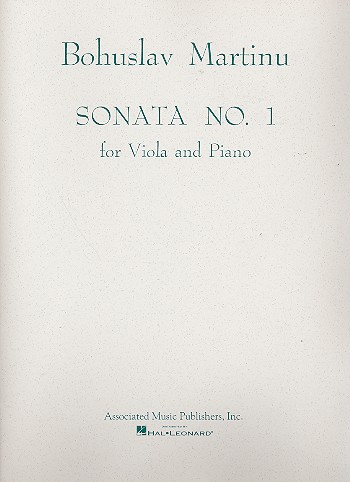 Sonata no.1&nbsp;&nbsp;for viola and piano&nbsp;&nbsp;
