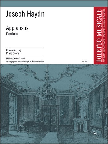 Applausus Hob.XXIVA:6 Kantate  für Soli (SATB), Chor und Orchester  Klavierauszug (dt)