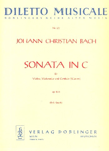 Sonate C-Dur für Violine,&nbsp;&nbsp;Violoncello und Bc&nbsp;&nbsp;