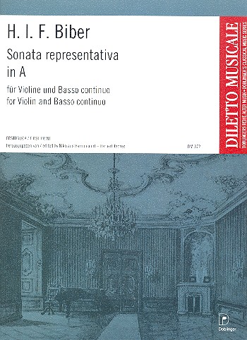 Sonata representativa in A&nbsp;&nbsp;für Violine und Klavier&nbsp;&nbsp;