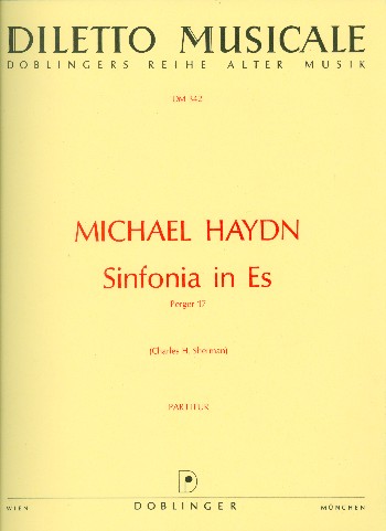 Sinfonia in Es&nbsp;&nbsp;&nbsp;&nbsp;Partitur